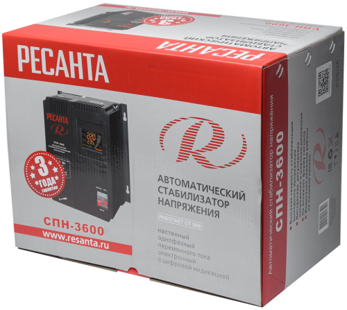 Стабилизатор напряжения РЕСАНТА СПН-3600 фото 10