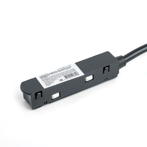 Соединитель-коннектор для низковольтного шинопровода, черный, LD3000 FERON фото 6