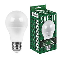 Лампа светодиодная, 12W 230V E27 6400K A60, SBA6012 SAFFIT