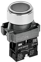 Кнопка LA167-BAF22 d=22мм 1р черная IEK
