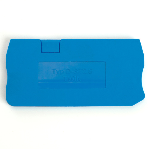 LD561-1-25 Торцевая заглушка для ЗНИ LD553 2,5 мм²  (JXB ST 2,5), синий фото 2