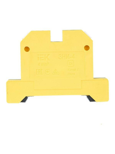 Зажим наборный ЗНИ-4PEN 4кв.мм (JXB-земля) IEK YZN20-004-K52 фото 2