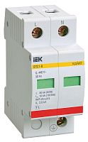 Ограничитель импульсного перенапряжения ОПС1-B 2Р In=30kA Un=400B Im=60kA IEK