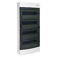 Щит распределительный навесной Unix 4х12мод. IP41 прозр. дверь PROxima EKF ux-4x12-n
