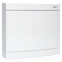 Щит распределительный навесной Unix 2х18мод. IP41 бел. дверь PROxima EKF ux-2x18-nw
