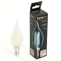 Лампа светодиодная Feron.PRO LB-1218 Свеча на ветру E14 1320LM 8W 175-265V 6400K