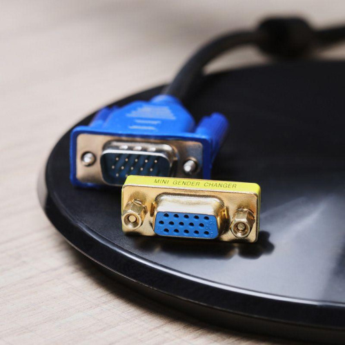 Переходник гнездо VGA - гнездо VGA Rexant 17-6817 фото 4