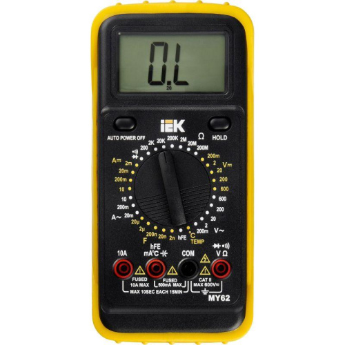 Мультиметр цифровой Professional MY62I IEK TMD-5S-062 фото 3