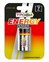 Батарейки Трофи CR123-1BL ENERGY POWER Lithium (10/100/8400)