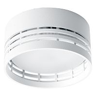 Светильник потолочный 12W, 230V, GX53, белый, HL354 FERON
