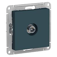 AtlasDesign TV РОЗЕТКА оконечная 1DB, механизм, ИЗУМРУД