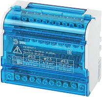 Шины на DIN-рейку ЭРА NO-224-16 в корпусе кросс-модуль ШНК 4х11 3L+PEN