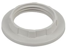 ЭРА Кольцо для патрона E14, пластик, белое (50/1000/24000)