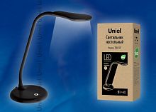 Лампа настольная Uniel TLD-507 Black LED/550Lm/5000K/Цвет-черный