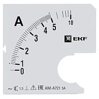 Шкала сменная для A721 5/5А-1,5 EKF PROxima s-a721-5