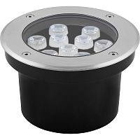 Светильник тротуарный, 9LED, 6400К, 9W, 160*H90mm, внутренний диаметр: 110mm, IP 67, SP4113 FERON