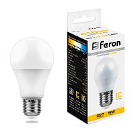 Лампа светодиодная, (5W) 230V E27 2700K G45, LB-38 FERON