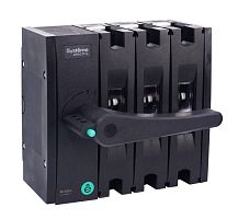 Выключатель-разъединитель SYSTEMEPACT SD250 3п 200А рукоятка слева фронт. (зак. отдельно) SE SSD02503LF0200