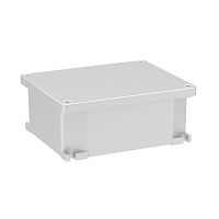 Коробка ответвительная алюминиевая окрашенная, IP66/IP67, RAL9006, 128х103х55мм