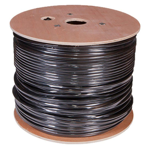 Кабель витая пара SF/UTP кат.5e 4х2х0.51 24AWG solid PE OUTDOOR медь наружн. прокл. черн. (м) Rexant 01-0344 фото 2
