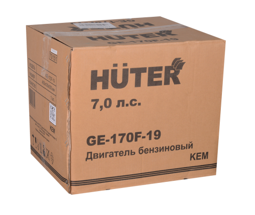 Двигатель бензиновый Huter GE-170F-19 фото 9