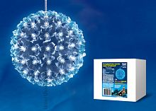Фигура светодиодная ULD-H1515-100/DTA BLUE IP20 SAKURA BALL Шар с цветами сакуры, с контроллером, 100 светодиодов, диаметр 15 см, цвет свечения-синий, IP 20