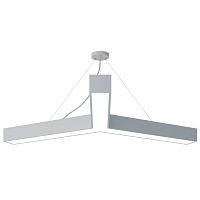 Светильник LED ЭРА Geometria SPO-144-W-40K-066 Igrek 66Вт 4000К 5000Лм IP40 1200*80 белый подвесной драйвер внутри