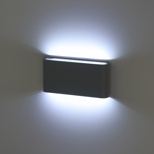 Декоративная подсветка ЭРА WL41 GR светодиодная 10Вт 3500К серый IP54 для интерьера, фасадов зданий фото 6