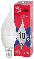 Лампочка светодиодная ЭРА RED LINE LED BXS-10W-865-E14 R E14 / Е14 10Вт свеча на ветру холодный дневной свет