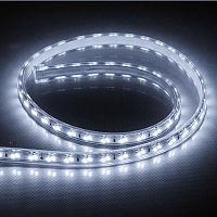 Лента светодиодная,120SMD(5730)/м 11Вт/м 230V IP65 50м, 6500K, LS705 с 1 сетевым шнуром, 2 заглушкам