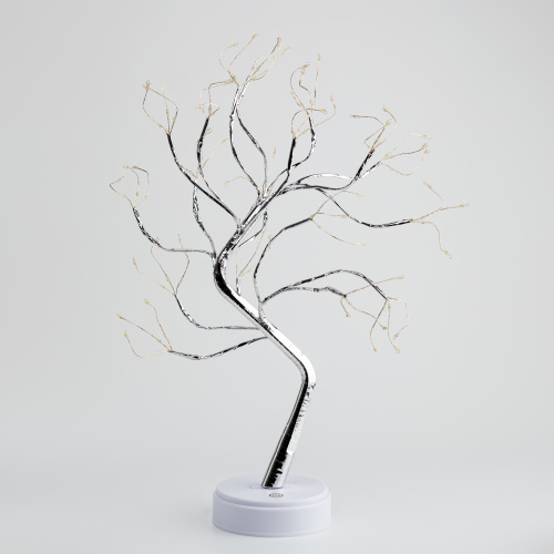Светодиодная новогодняя фигура ЭРА ЕGNID - 36MC Дерево с самоцветами 36 microLED фото 2