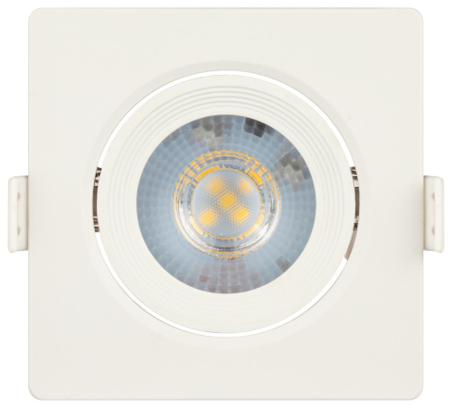 KL LED 21A-5 3K WH Светильник ЭРА светодиодный квадратный поворотн. LED SMD 5W 3000K, белый (100/160 фото 5
