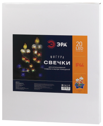 ENIOF-09 ЭРА Фигура LED Свечки, 220V, IP44 (6/60) фото 5