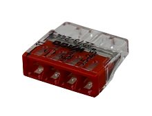 2273-244 Экспресс-клемма с пастой 4-проводная до 2,5 мм², (100 шт./уп.) WAGO