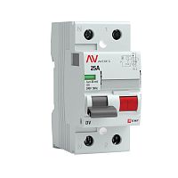 Устройство защитного отключения DV 2P 25А/ 30мА (AC) EKF AVERES rccb-2-25-30-ac-av