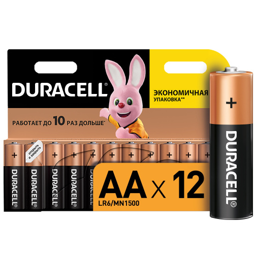 Duracell LR6-12BL BASIC NEW (12/144/19584) фото 2