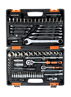 Набор инструментов АВТО, 1/2" , 1/4" , CrV, в кейсе 82 предм Вихрь