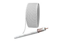 ЭРА Кабель коаксиальный RG-6U, 75 Ом, Cu/(оплётка Cu 64%), PVC, цвет белый, бухта 100 м (4/96)
