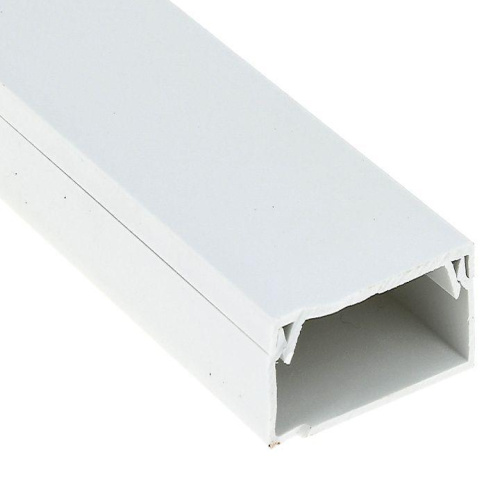 Канал кабельный (80х60) (8 м) белый EKF-Plast kk-80-60