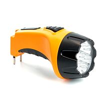 Фонарь аккумуляторный, 7 LED DC (свинцово-кислотная батарея), желтый, TH2294 FERON