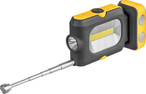 Фонарь аккумуляторный рабочий 14 083 NPT-W07-ACCU 1LED 1Вт + 1COB 3Вт аккум. 3.7В NAVIGATOR 14083 фото 2