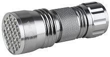 Светодиодный фонарь ЭРА SD21 ручной на батарейках алюминиевый