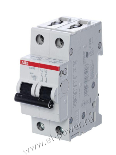 Автоматический выключатель 2P S202 C50 ABB