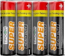Батарейки Трофи R6-4S SUPER HEAVY DUTY Zinc (60/1200/28800)