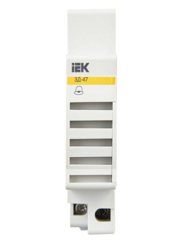 Звонок на DIN-рейку ЗД-47 IEK MZD10-230 фото 2