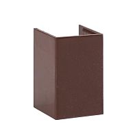 Соединитель (25х25) (4 шт) темное дерево EKF-Plast  cond-25-25x4