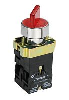 Переключатель LAY5-BK2465 2 положения красный IEK