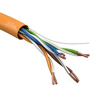 Кабель витая пара ЭРА U/UTP 4x2x24 AWG Cat5e CU нг(А) HF 305м