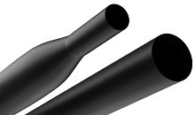 Термоусадочная трубка ЭРА NO-224-502 ТТУ нг-LS 40/20 чёрная в отрезках по 1 м. (упаковка 10 штук)