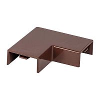 Поворот 90 гр. (20х10) (4 шт) темное дерево EKF-Plast  abd-20-10x4